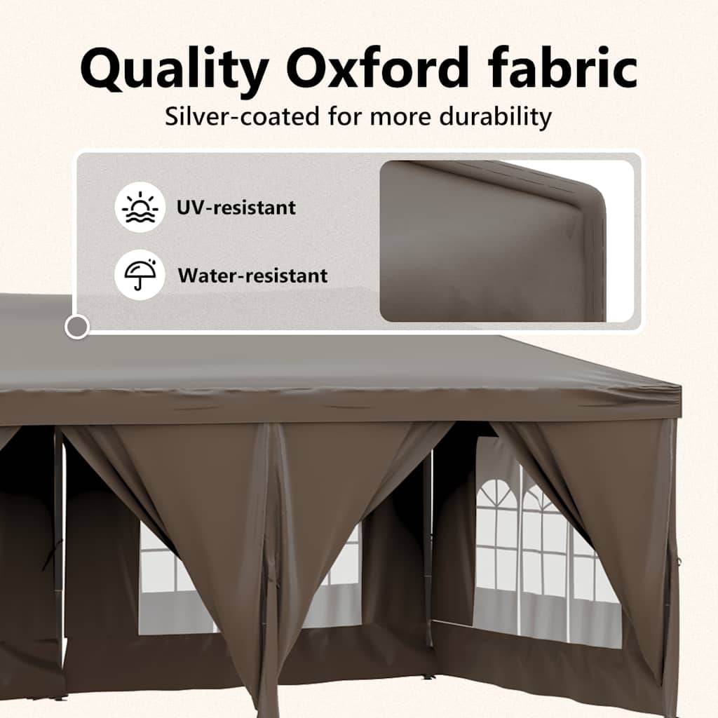 Folding Party Tent With Sidewalls