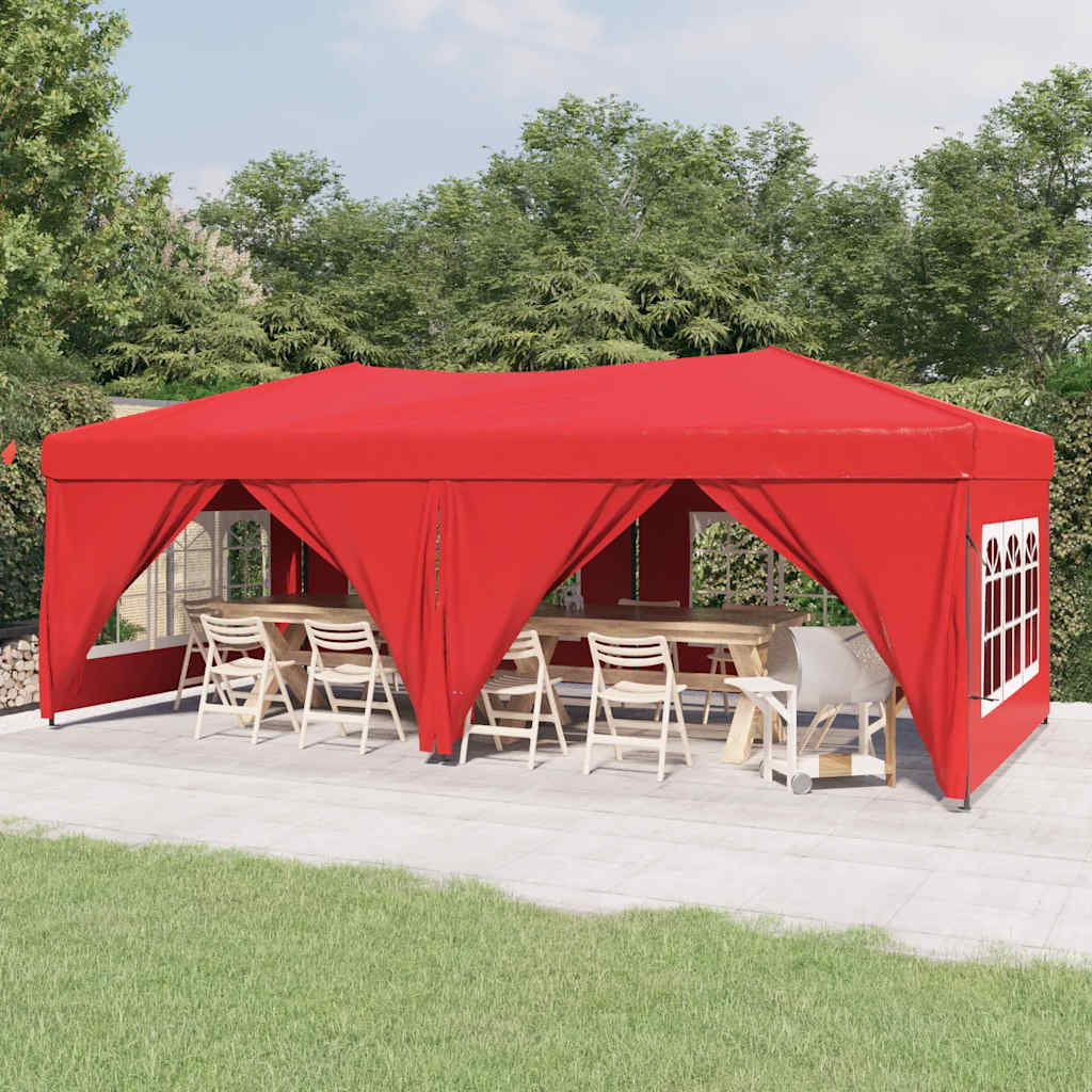 Folding Party Tent With Sidewalls