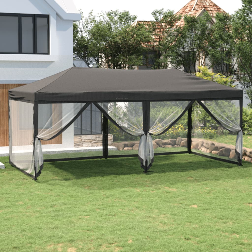 Folding Party Tent With Sidewalls
