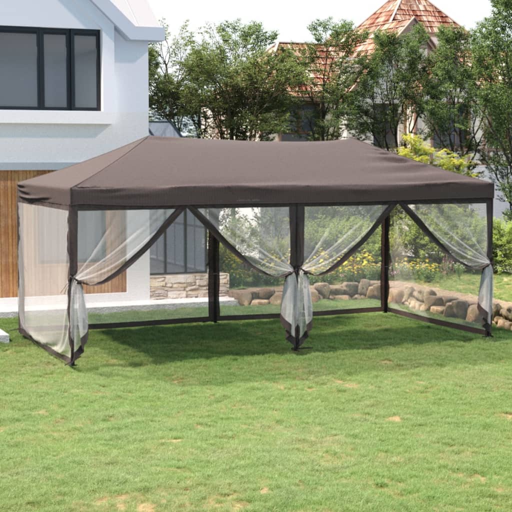 Folding Party Tent With Sidewalls