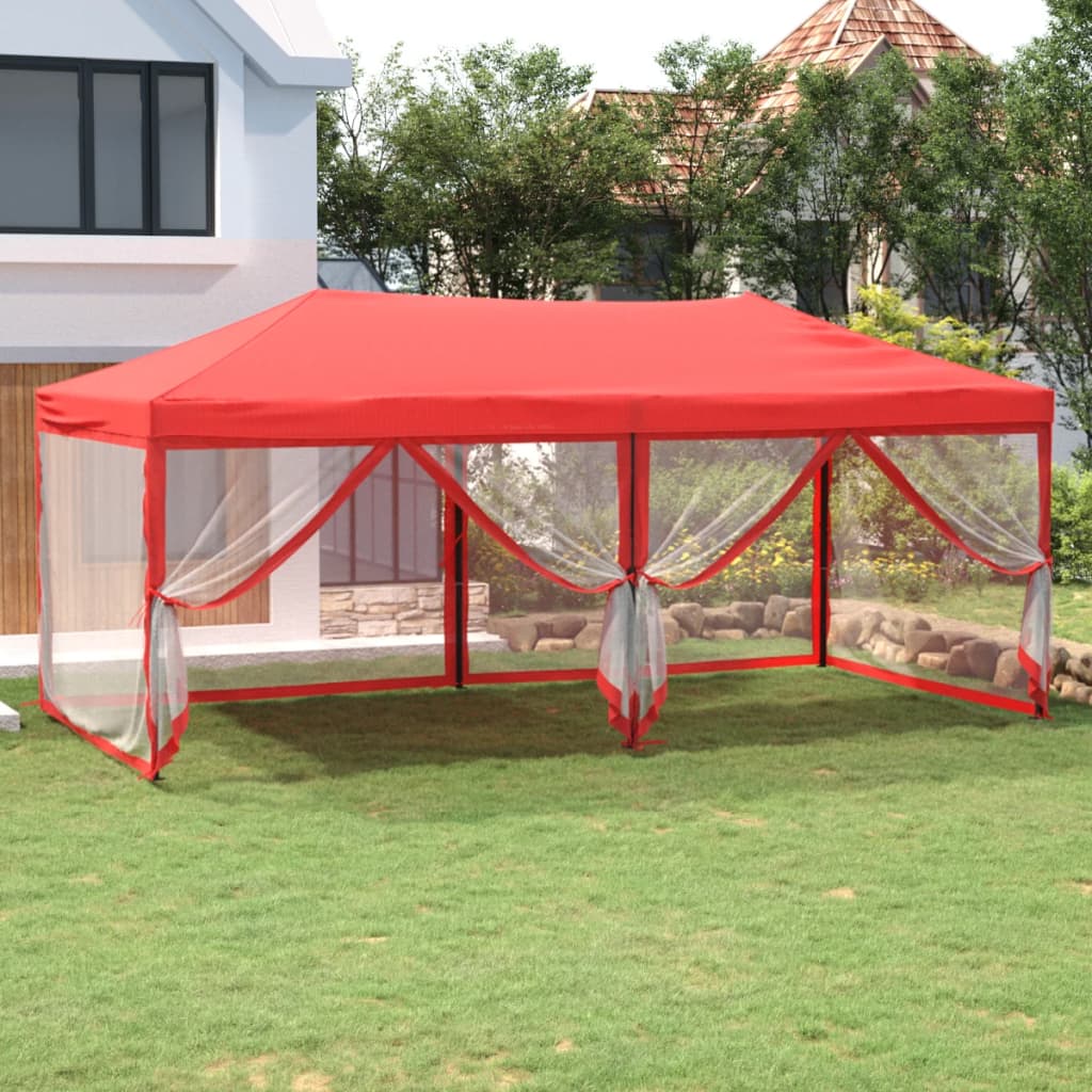 Folding Party Tent With Sidewalls