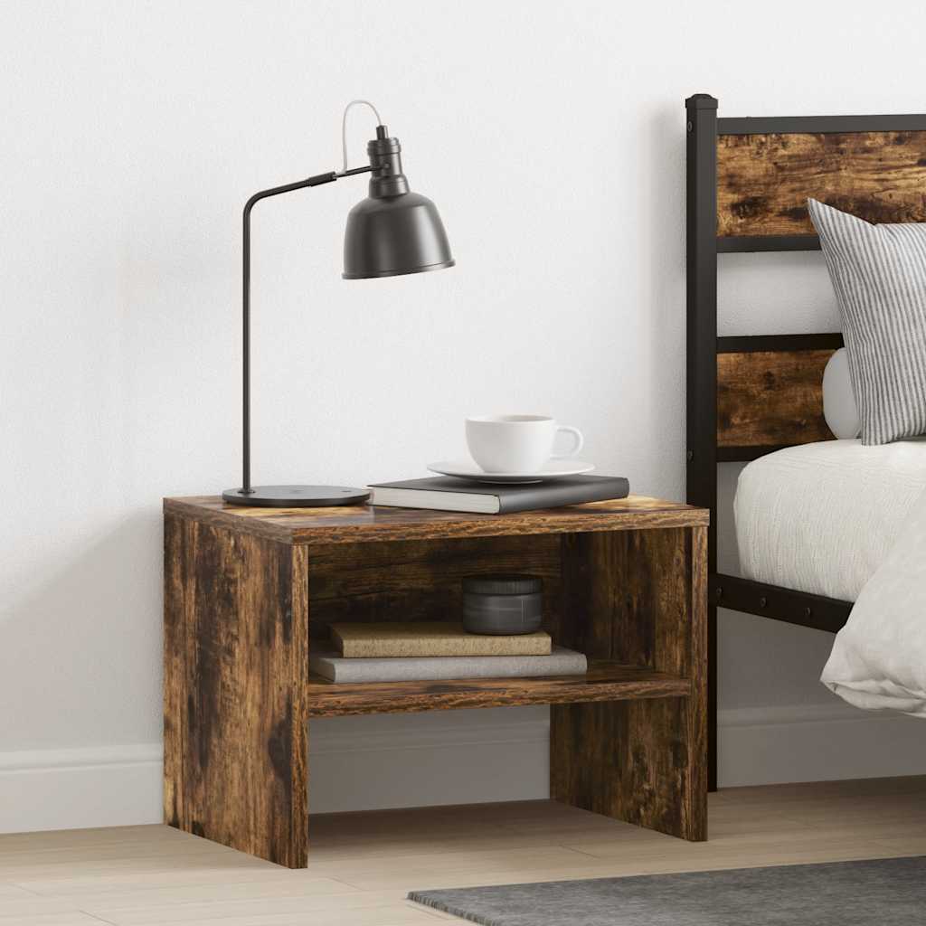 Bedside Cabinet 40X30X30 Cm Engineered Wood