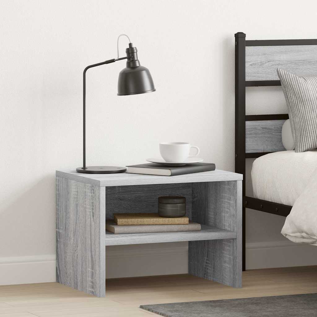 Bedside Cabinet 40X30X30 Cm Engineered Wood