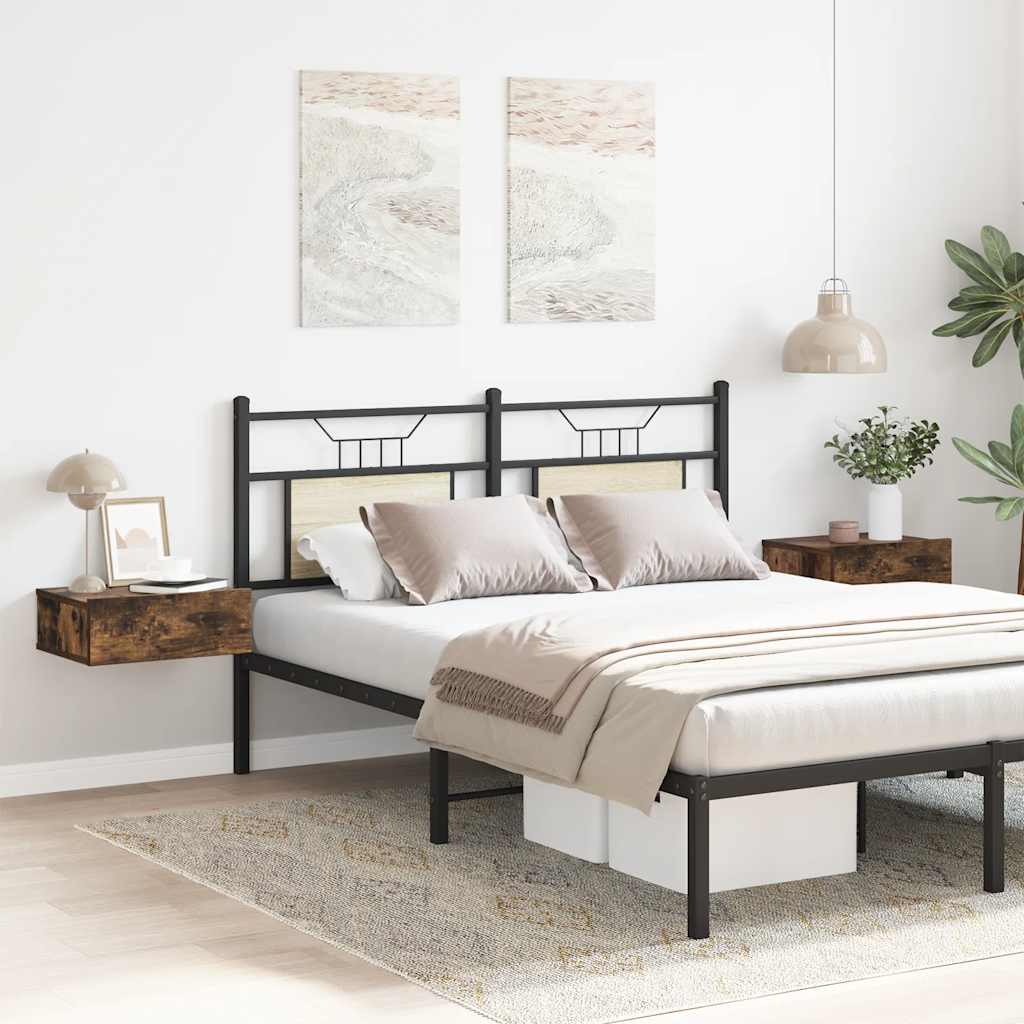 Floating Nightstands 2 Pcs 40X30X15Cm Engineered Wood