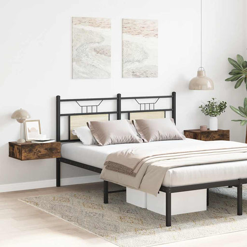 Floating Nightstands 2 Pcs 40X30X15Cm Engineered Wood