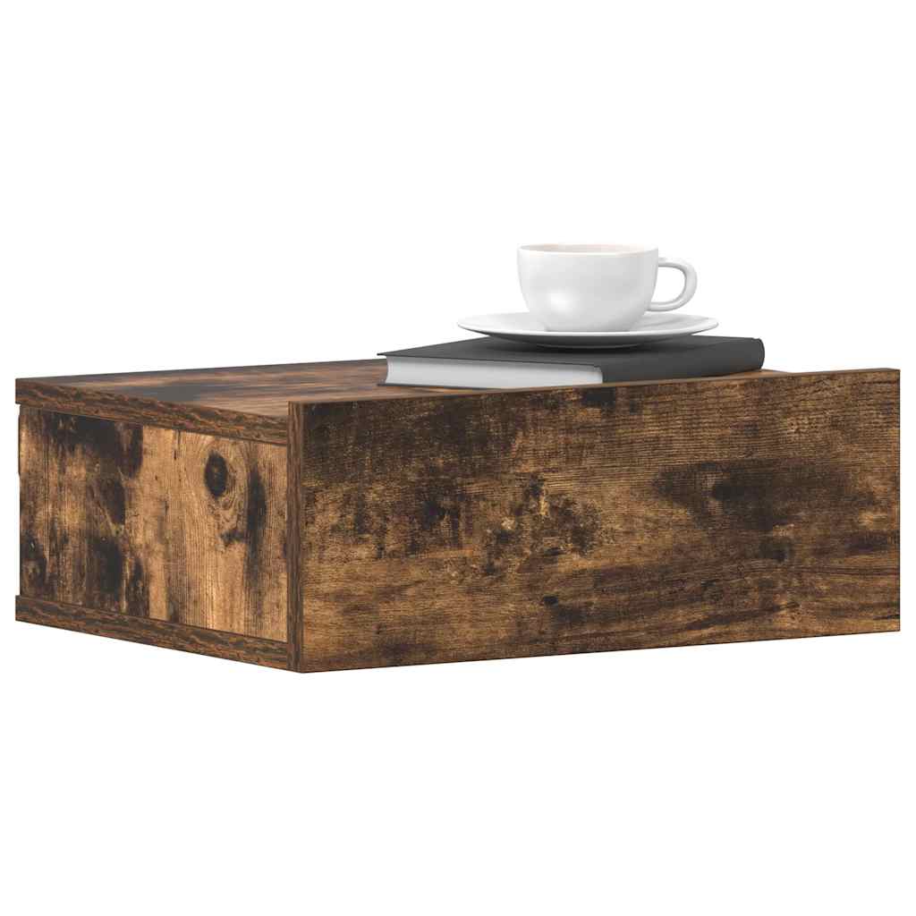 Floating Nightstands 2 Pcs 40X30X15Cm Engineered Wood