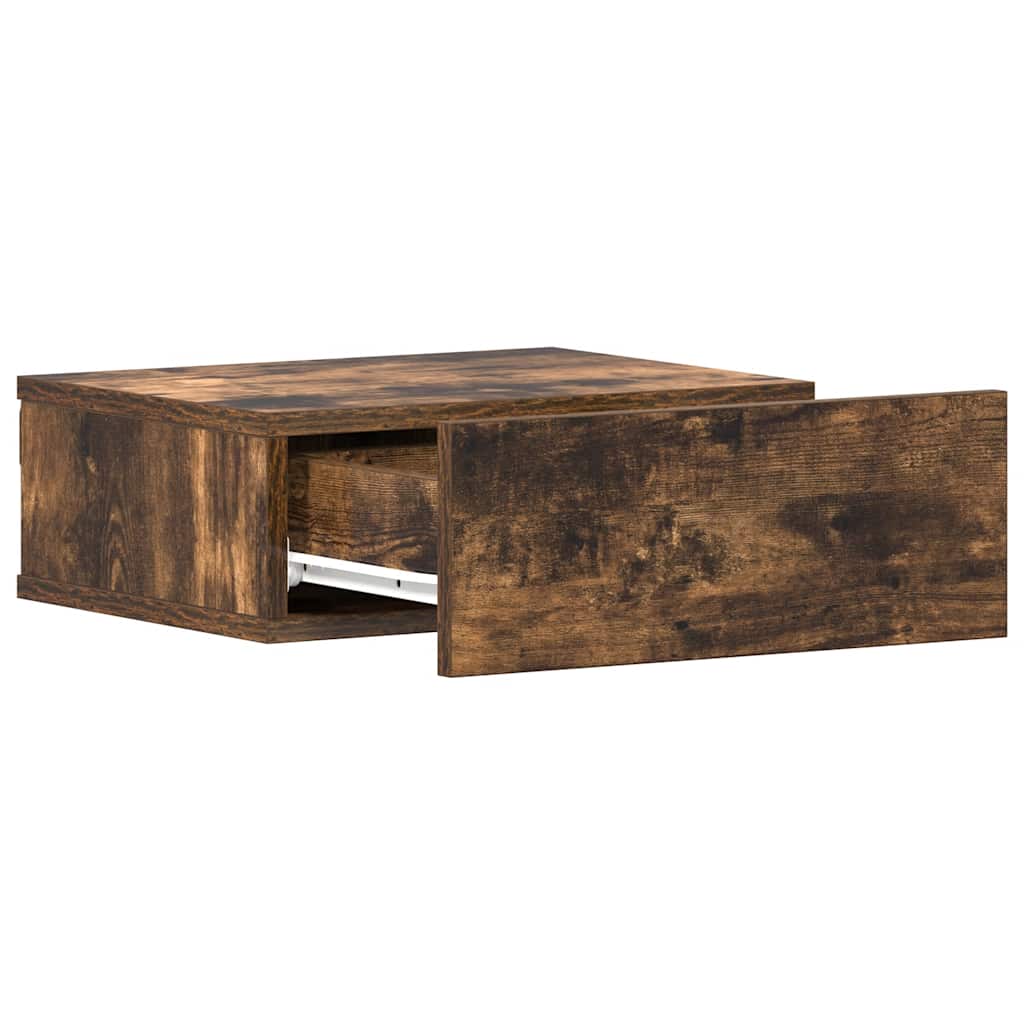 Floating Nightstands 2 Pcs 40X30X15Cm Engineered Wood