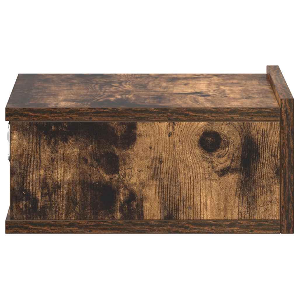 Floating Nightstands 2 Pcs 40X30X15Cm Engineered Wood