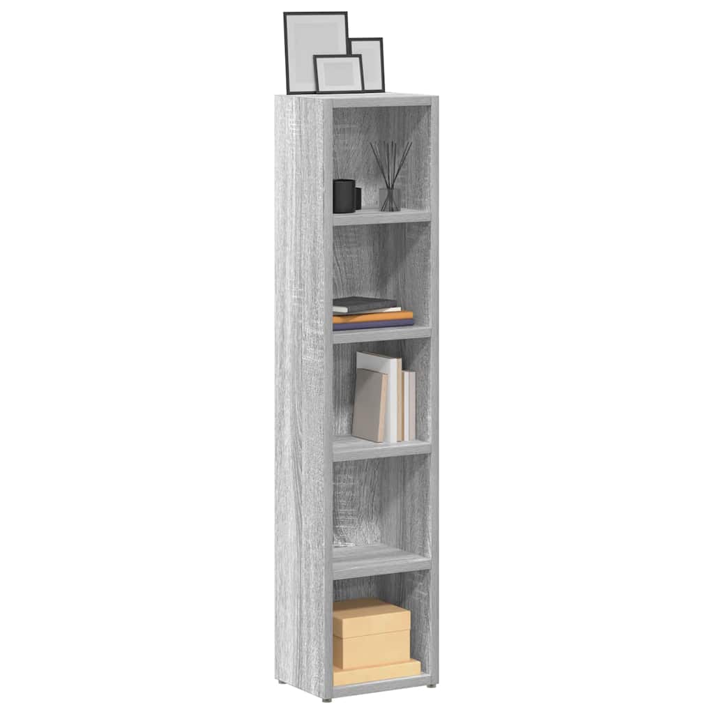 Cd Cabinets 2 Pcs 21X16X93.5 Cm Engineered Wood