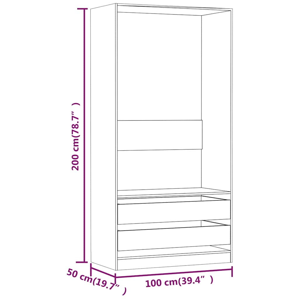 Wardrobe Engineered Wood