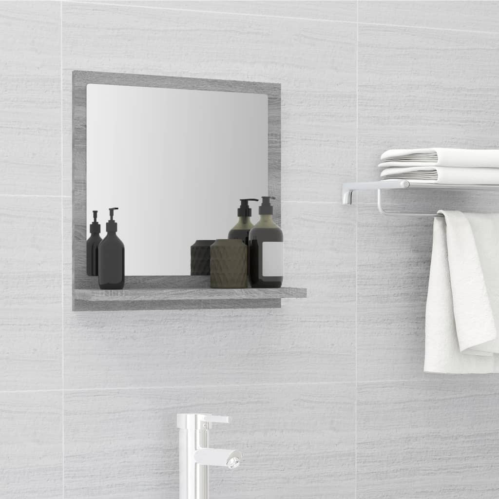 Bathroom Mirror Engineered Wood