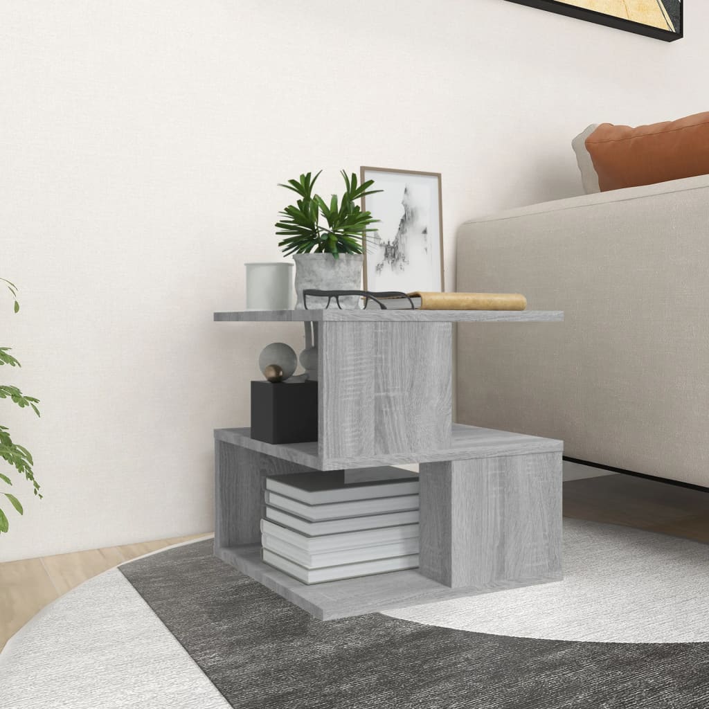 Side Table 40X40X40 Cm Engineered Wood