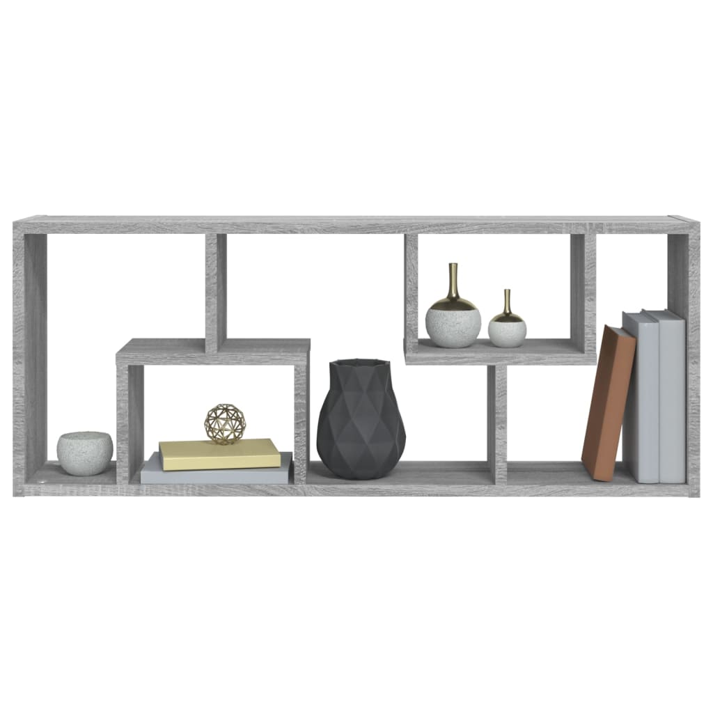 Wall Shelf 36X16X90 Cm Engineered Wood