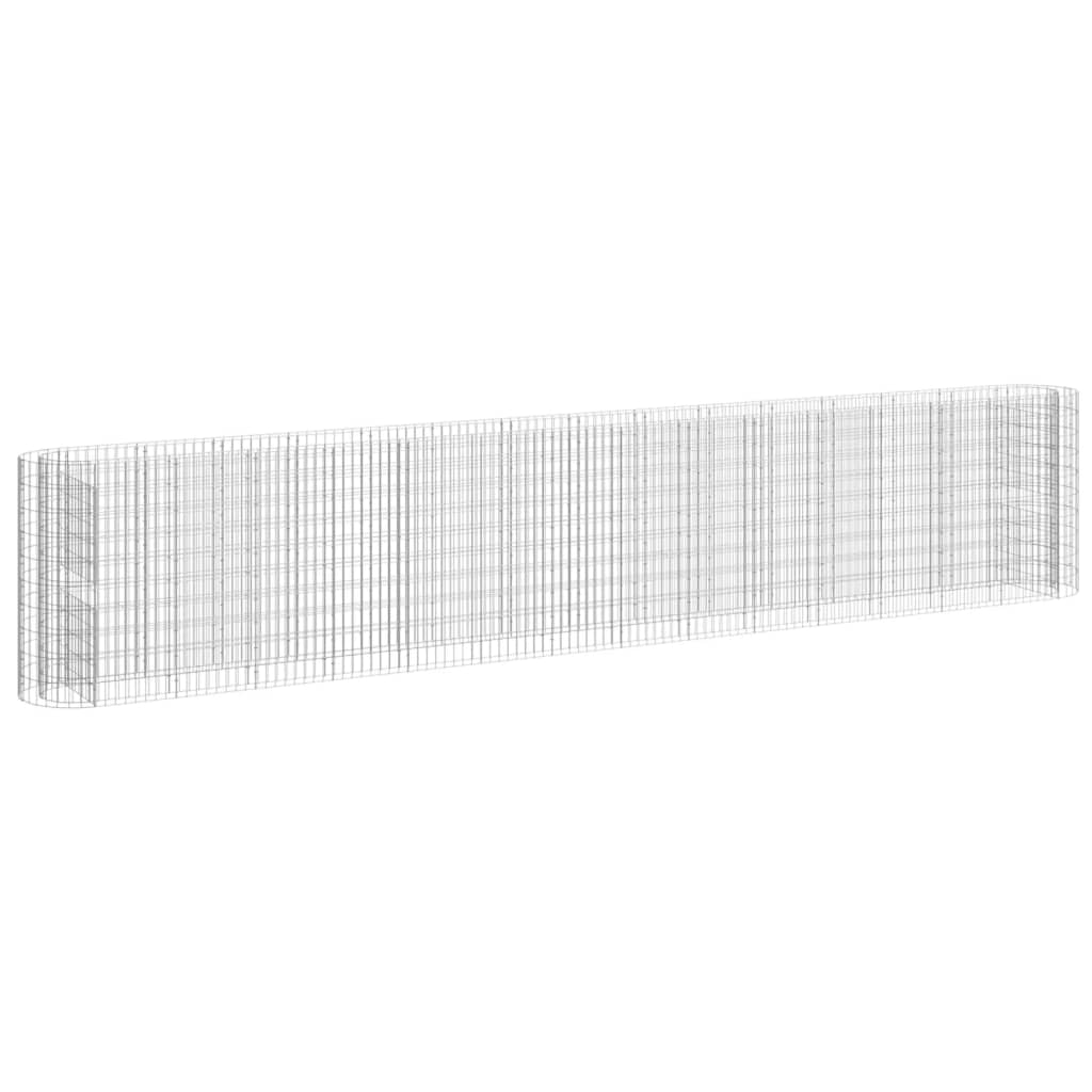 Gabion Raised Bed Galvanised Iron