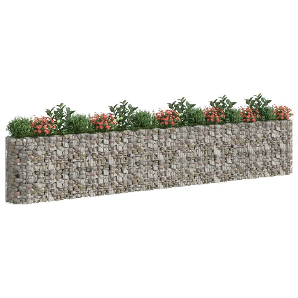 Gabion Raised Bed Galvanised Iron