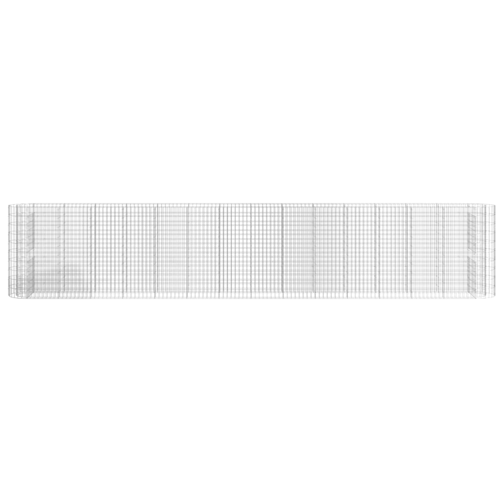 Gabion Raised Bed Galvanised Iron