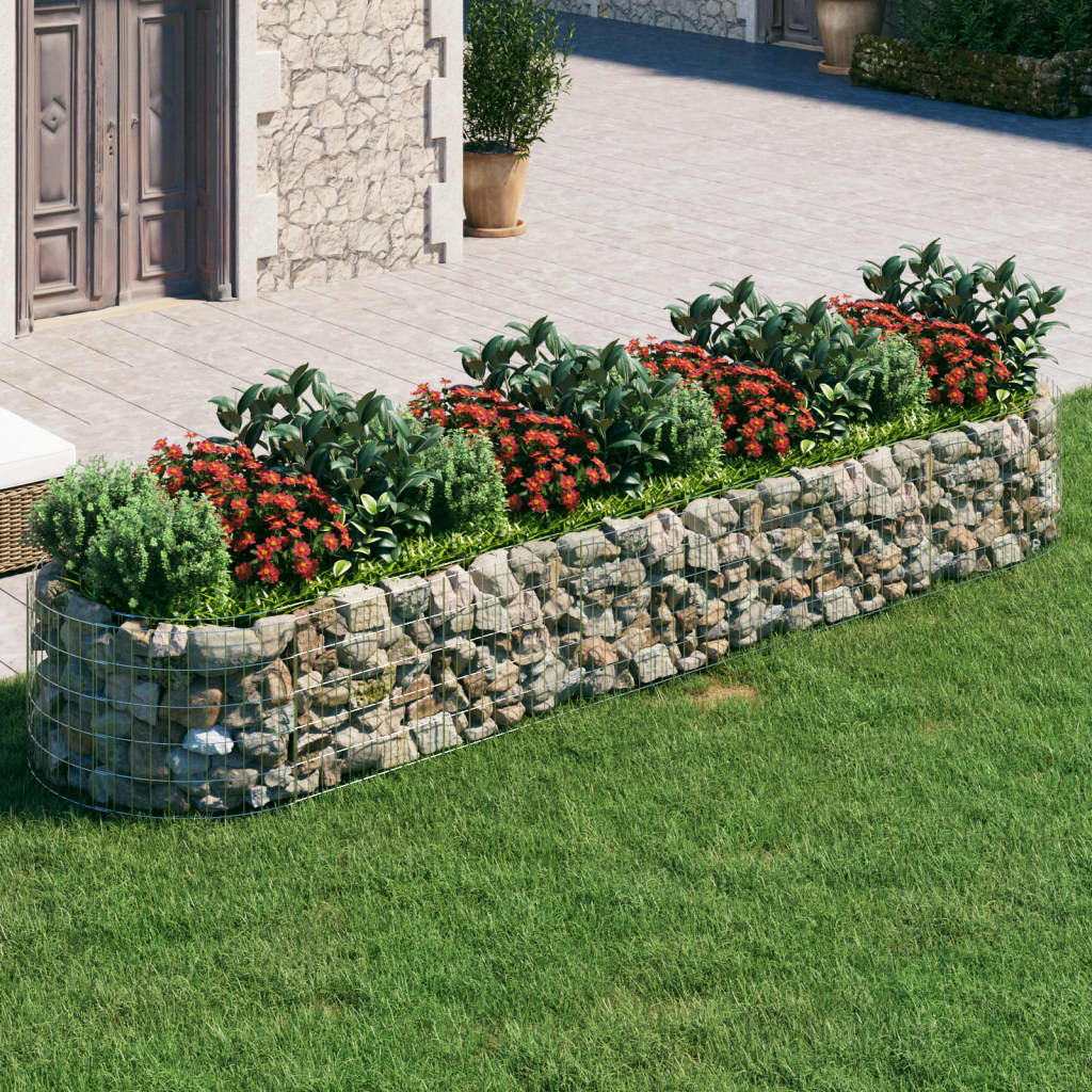 Gabion Raised Bed Galvanised Iron