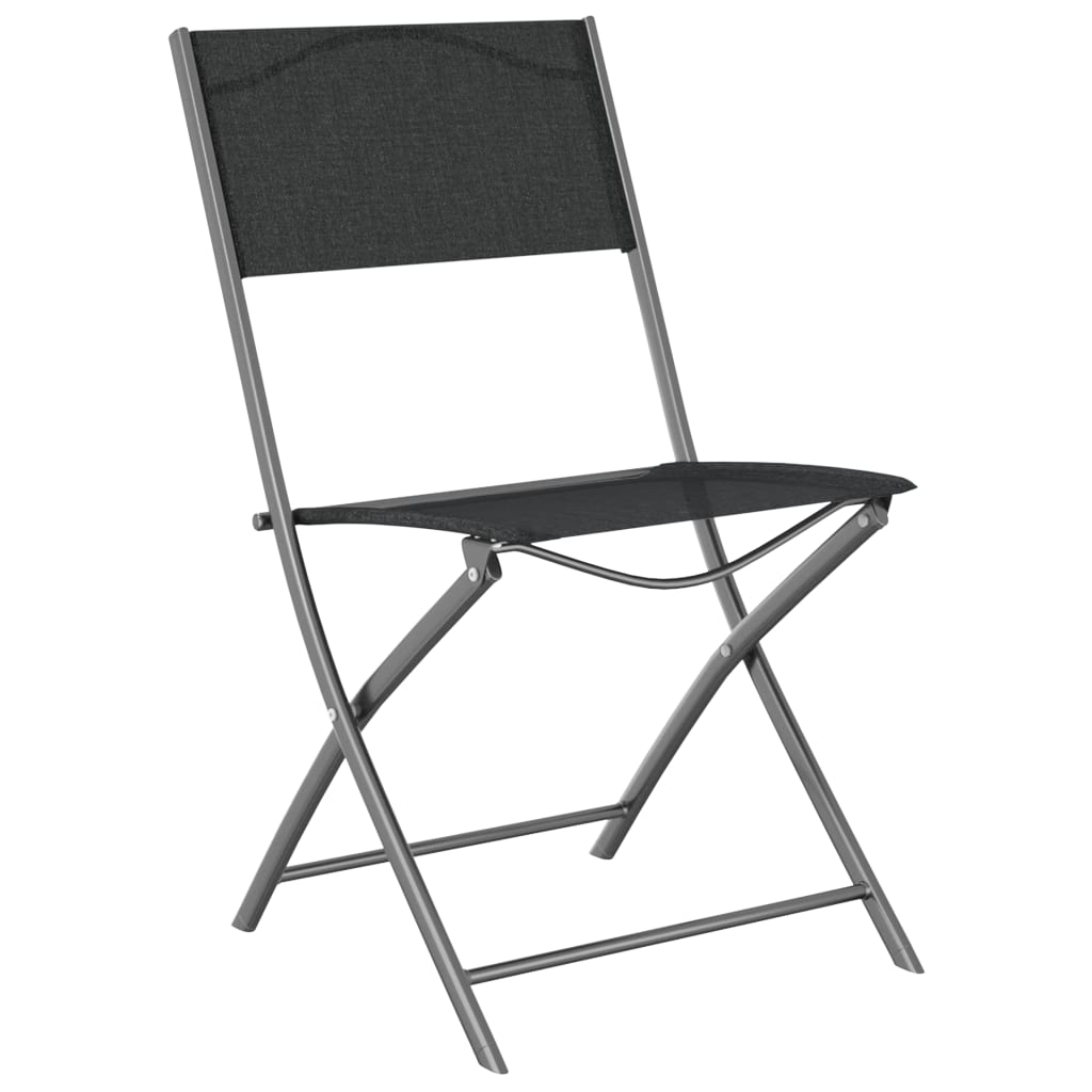 9 Piece Garden Dining Set Grey And Black