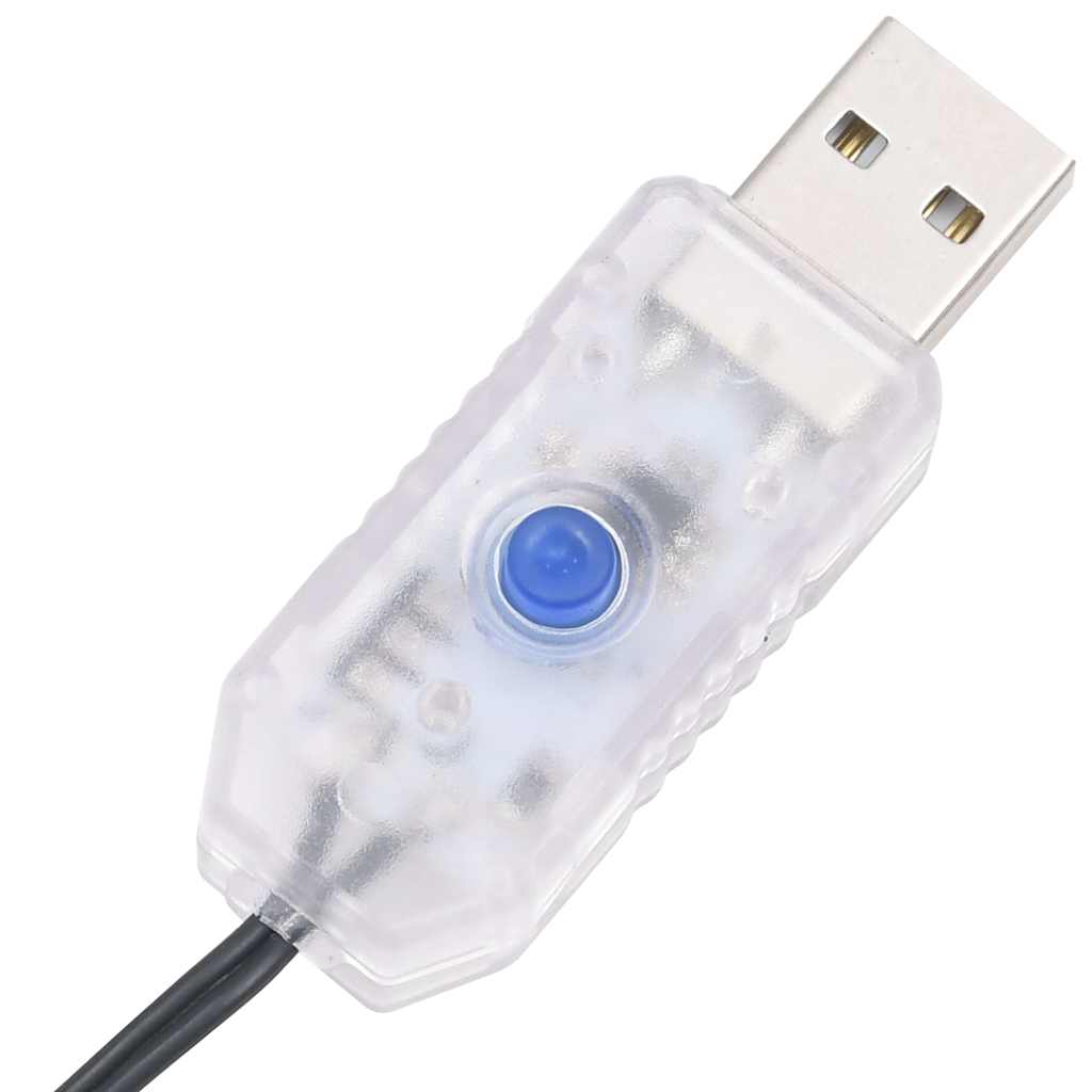 Christmas Lighting Led Cluster String 400 Leds Cold White Pvc copper cold white