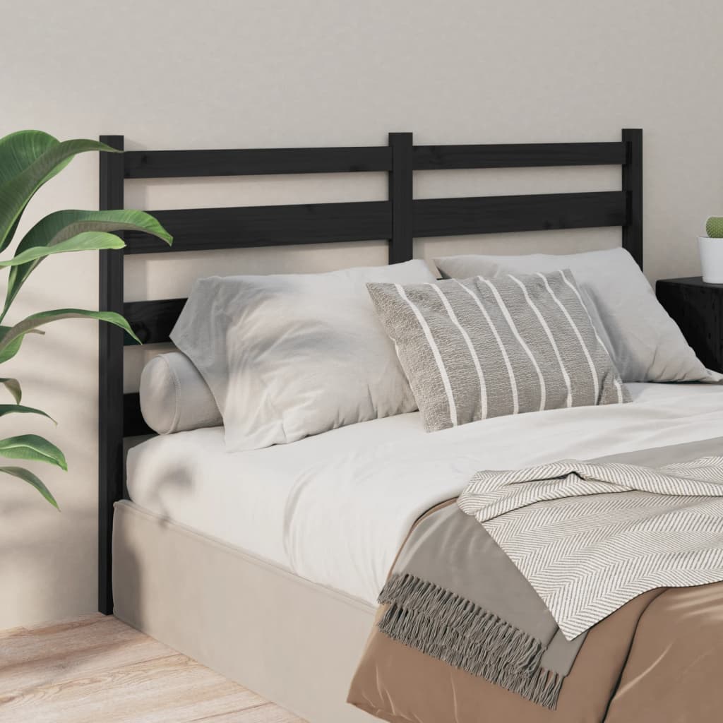 Bed Headboard 81X4X100 Cm Solid Wood Pine
