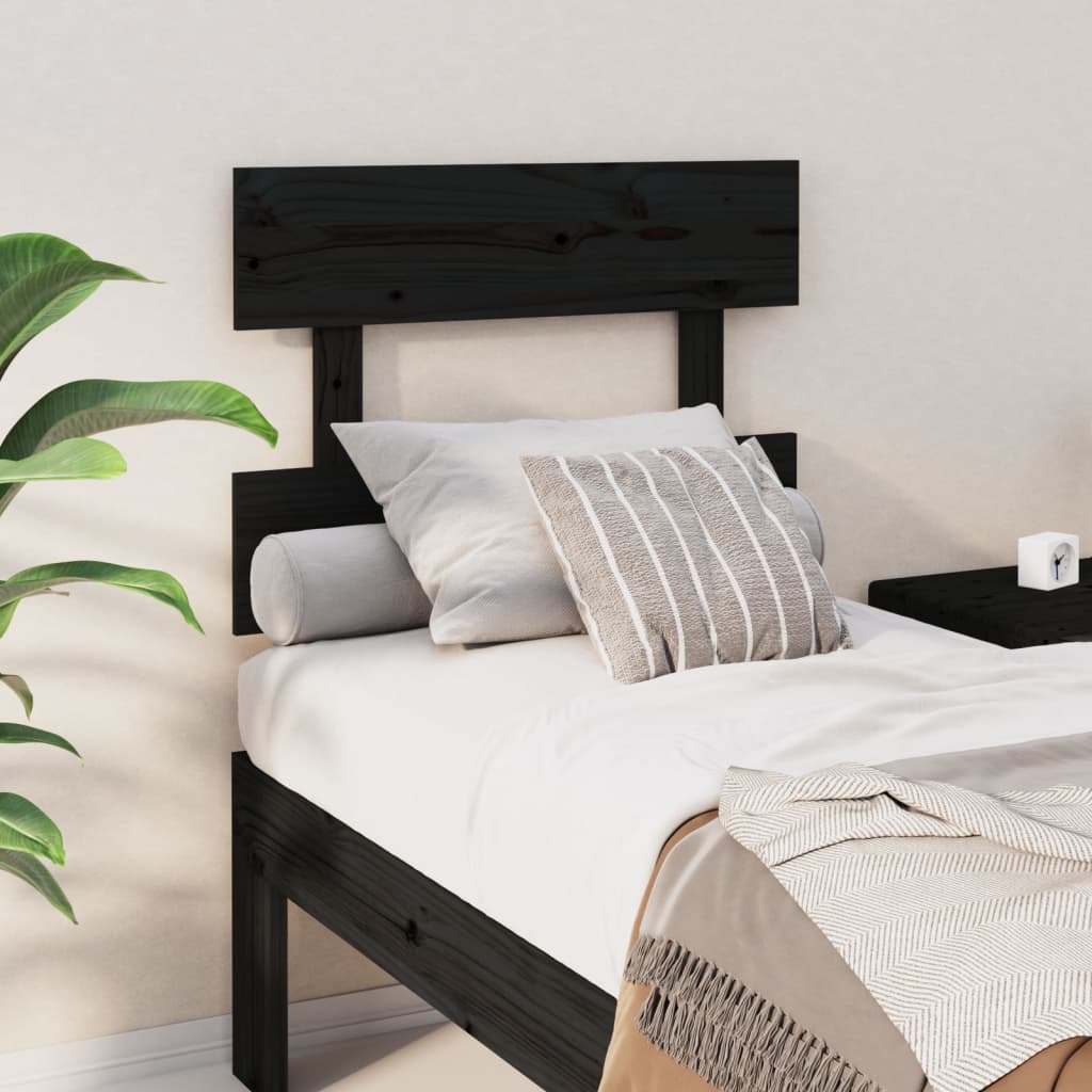Bed Headboard 138X3X81 Cm Solid Wood Pine