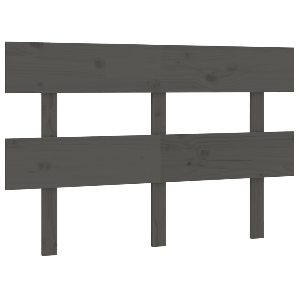 Bed Headboard 138X3X81 Cm Solid Wood Pine