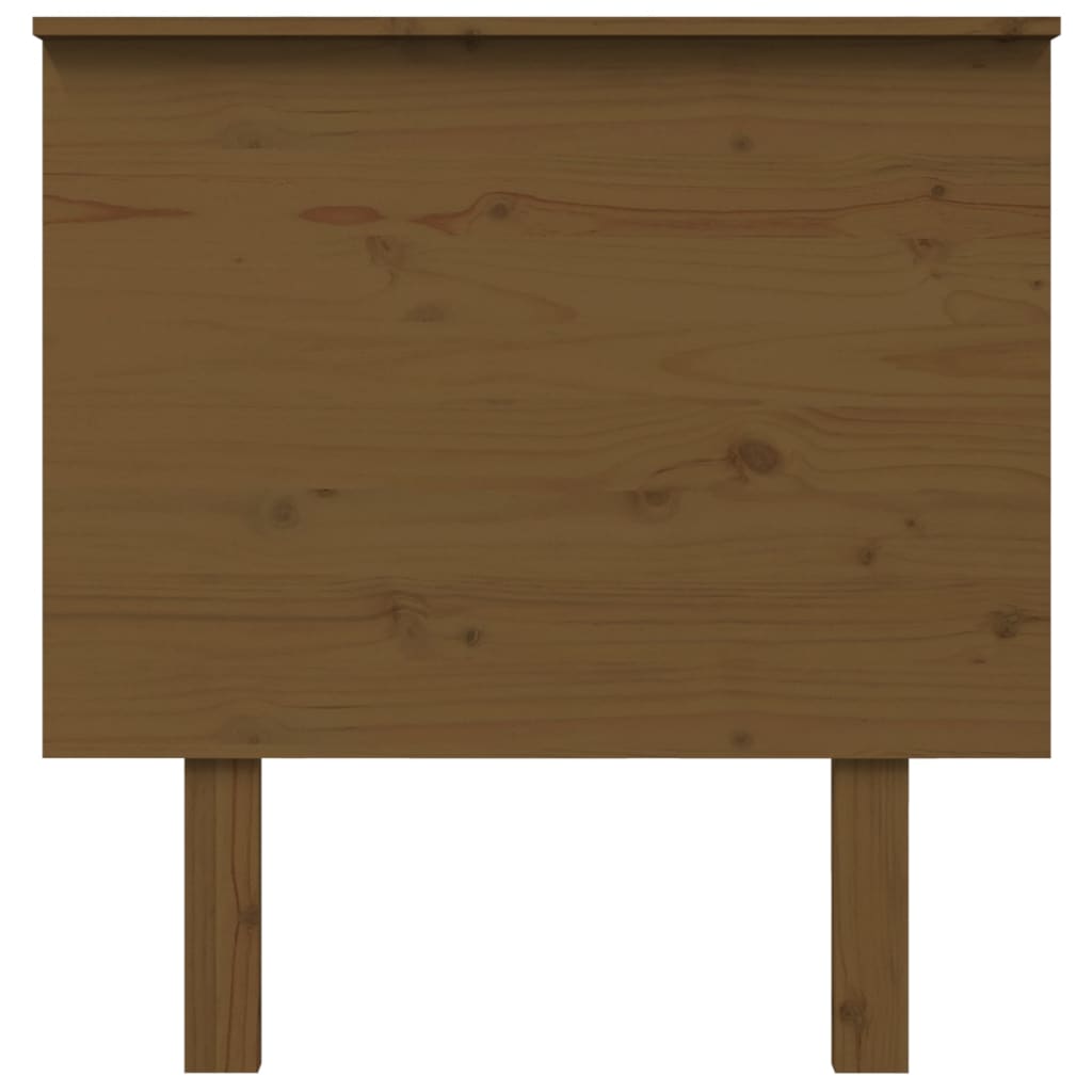 Bed Headboard 79X6X82.5 Cm Solid Wood Pine