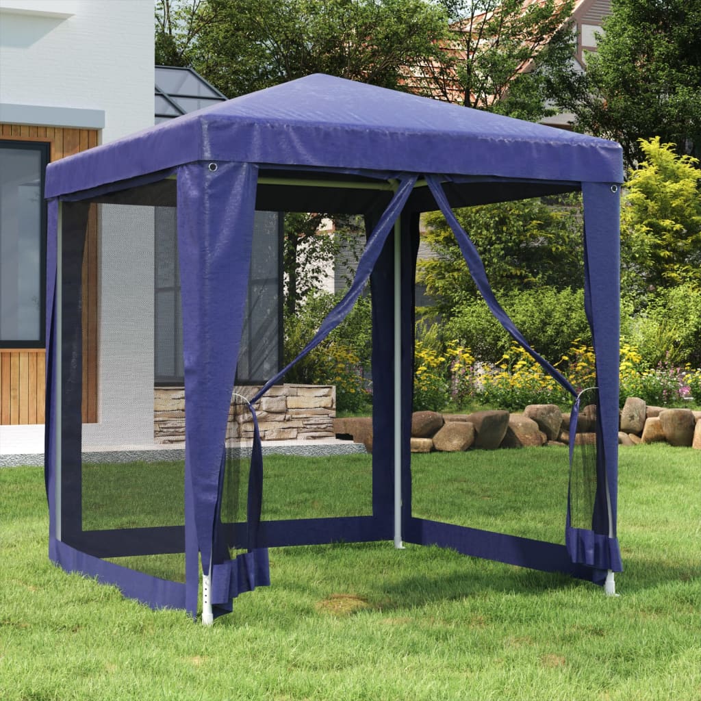 Party Tent With 10 Mesh Sidewalls Hdpe