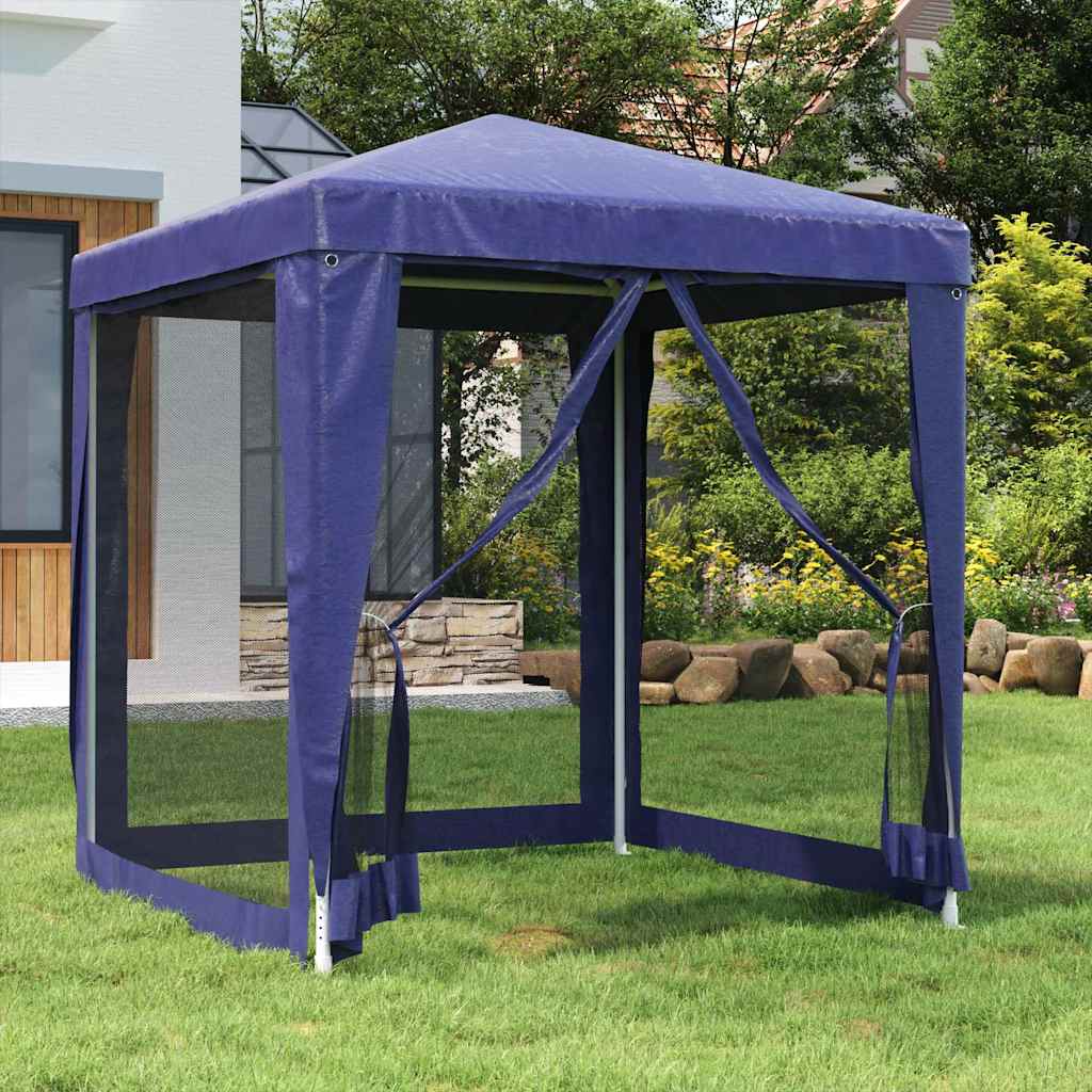 Gazebo 3x4m Party Tent White 4 Mesh Sidewalls Outdoor Event Marquee anthracite 3