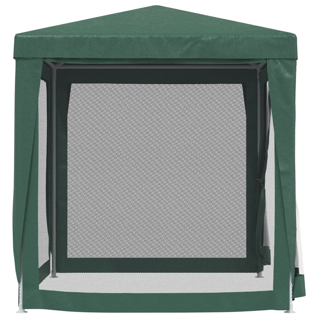 Gazebo 3x4m Party Tent White 4 Mesh Sidewalls Outdoor Event Marquee anthracite 3