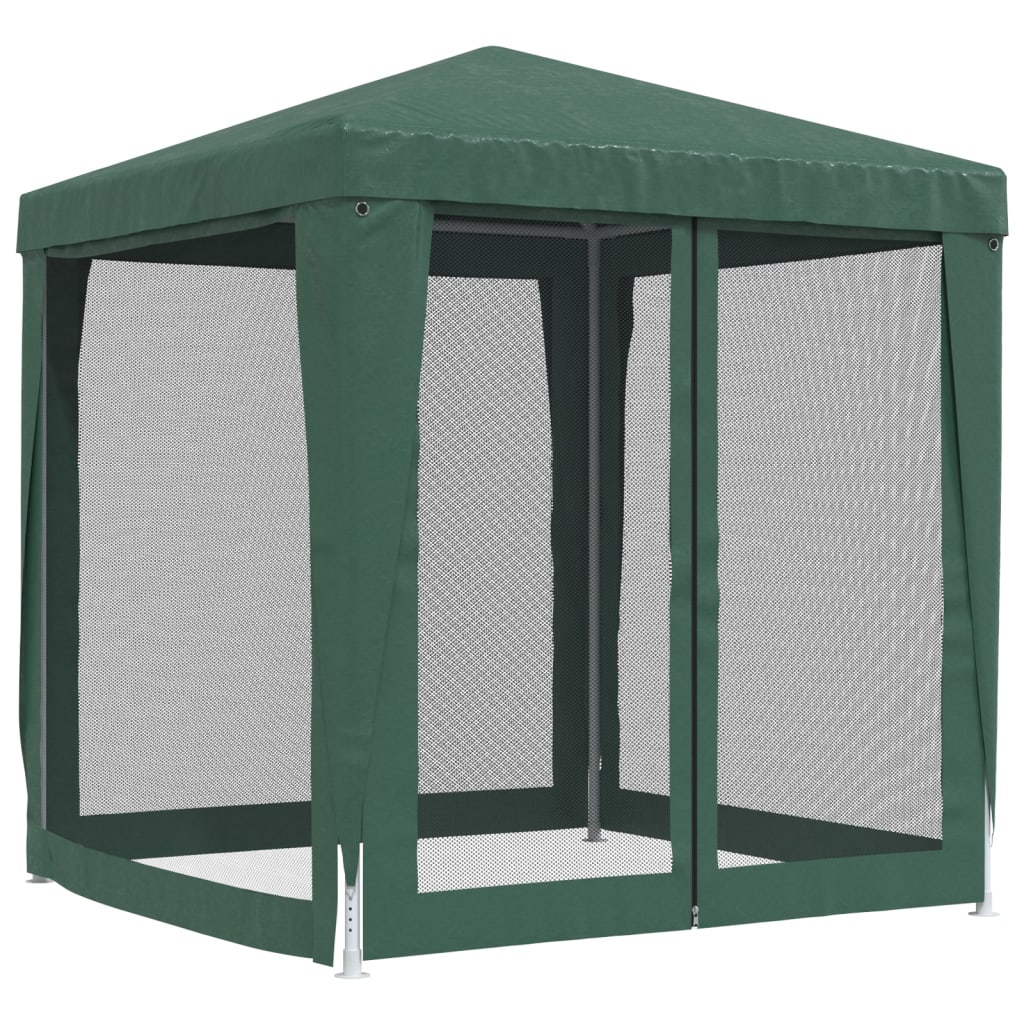 Gazebo 3x4m Party Tent White 4 Mesh Sidewalls Outdoor Event Marquee anthracite 3