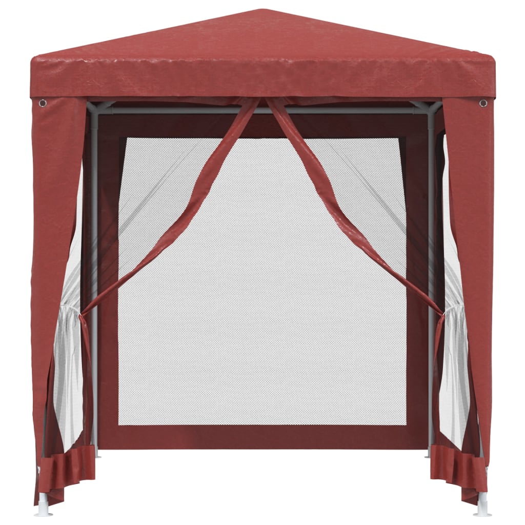 Party Tent With 4 Mesh Sidewalls Hdpe