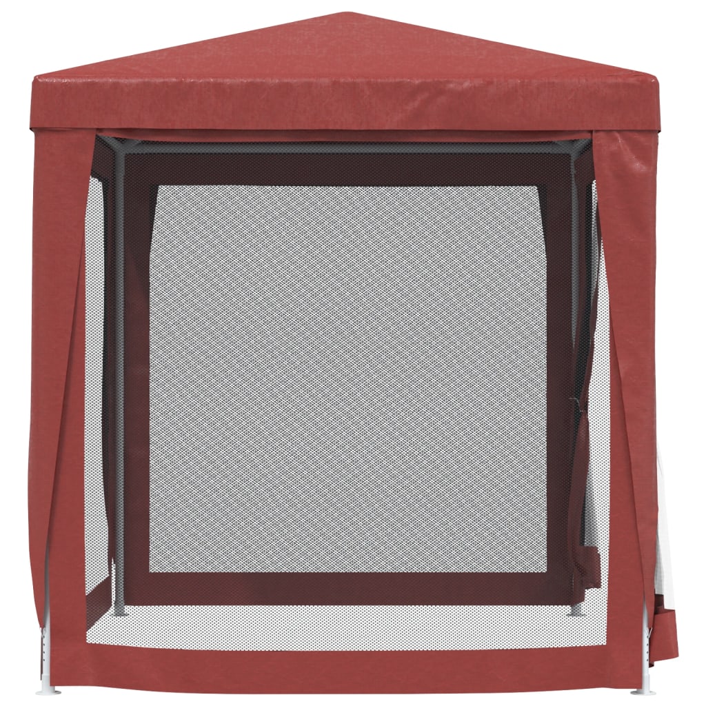 Party Tent With 4 Mesh Sidewalls Hdpe