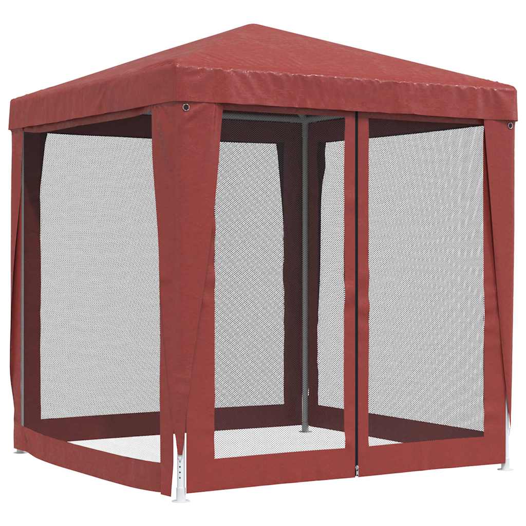 Party Tent With 4 Mesh Sidewalls Hdpe