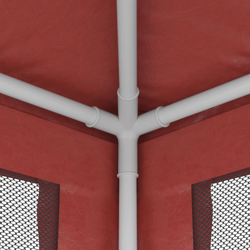 Party Tent With 4 Mesh Sidewalls Hdpe