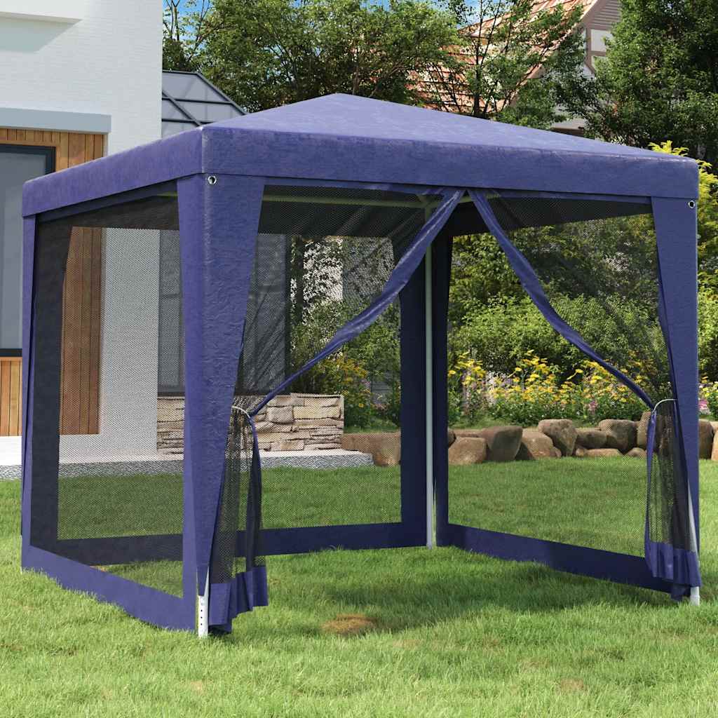 Party Tent With 10 Mesh Sidewalls Hdpe