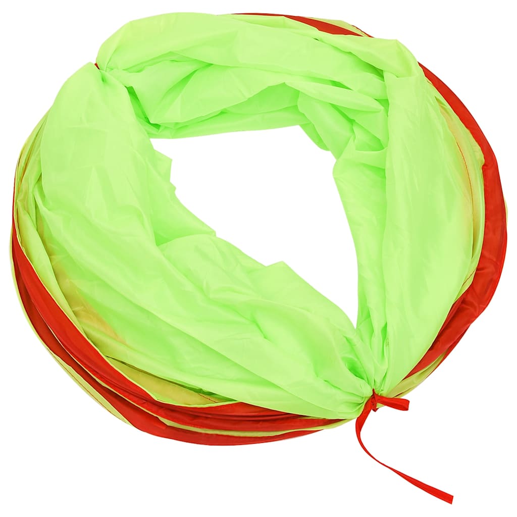 Play Tunnel Kids Green 175cm 250 Balls Indoor Outdoor Toy 170T polyester steel