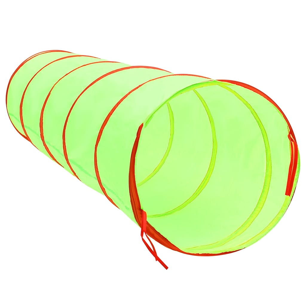 Play Tunnel Kids Green 175cm 250 Balls Indoor Outdoor Toy 170T polyester steel