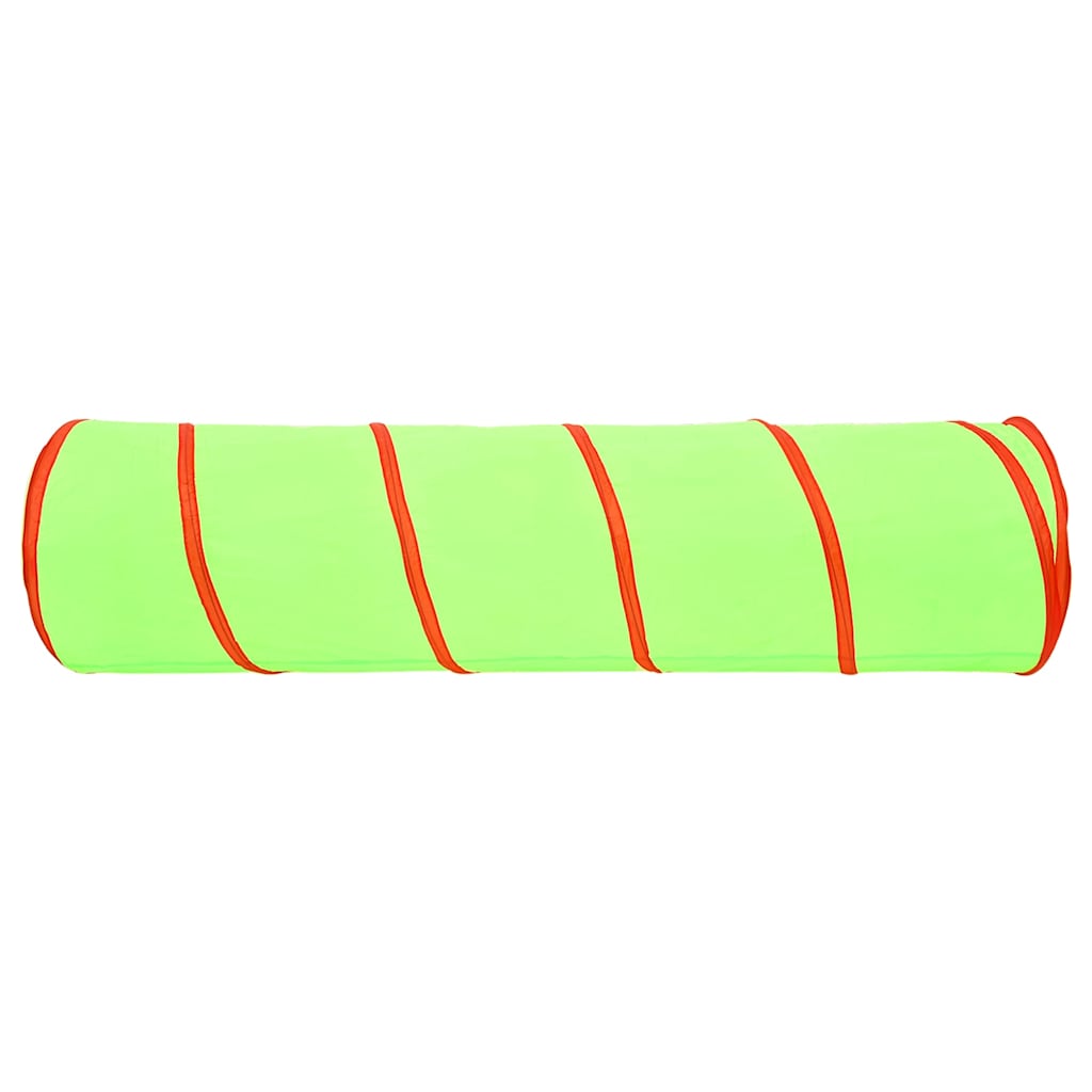 Play Tunnel Kids Green 175cm 250 Balls Indoor Outdoor Toy 170T polyester steel