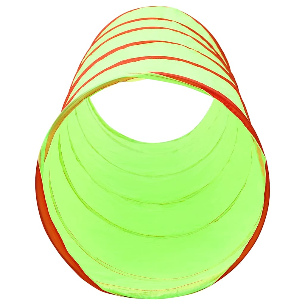 Play Tunnel Kids Green 175cm 250 Balls Indoor Outdoor Toy 170T polyester steel