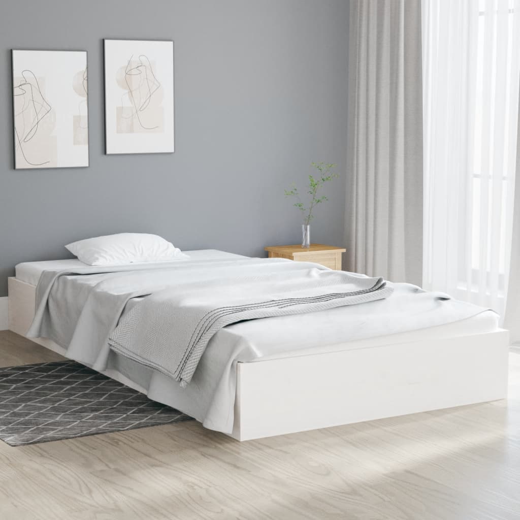Bed Frame Without Mattress Solid Wood Single Single