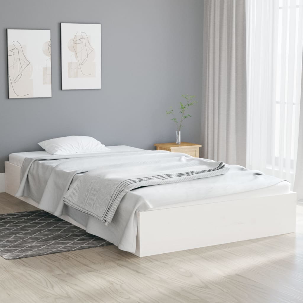 Bed Frame Without Mattress Solid Wood Single Single