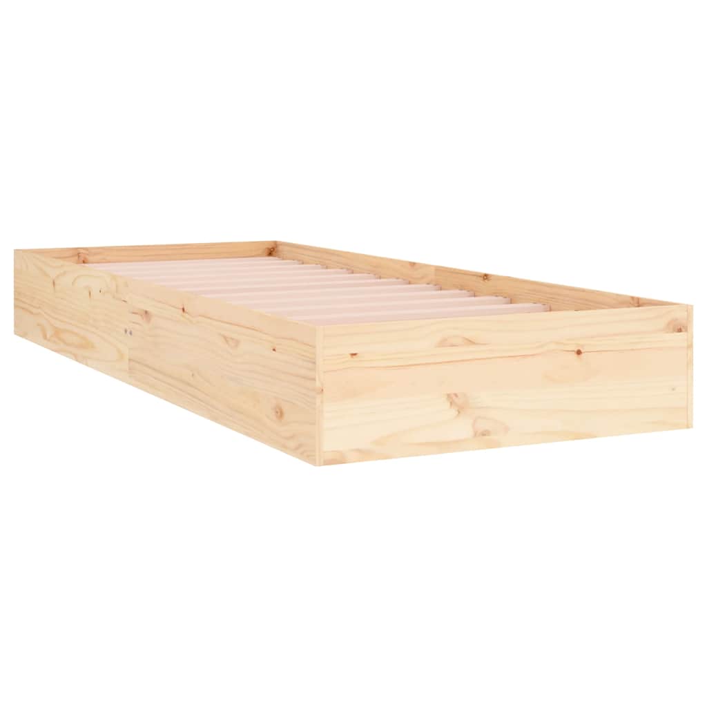 Bed Frame Without Mattress Solid Wood Small Single Small Single