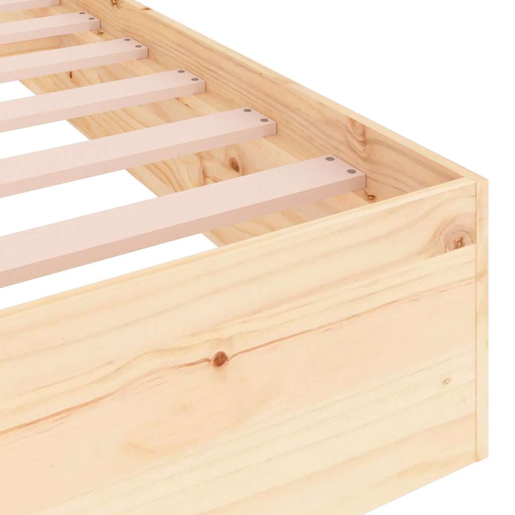 Bed Frame Without Mattress Solid Wood Small Single Small Single