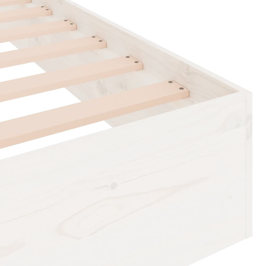 Bed Frame Without Mattress Solid Wood Single Single