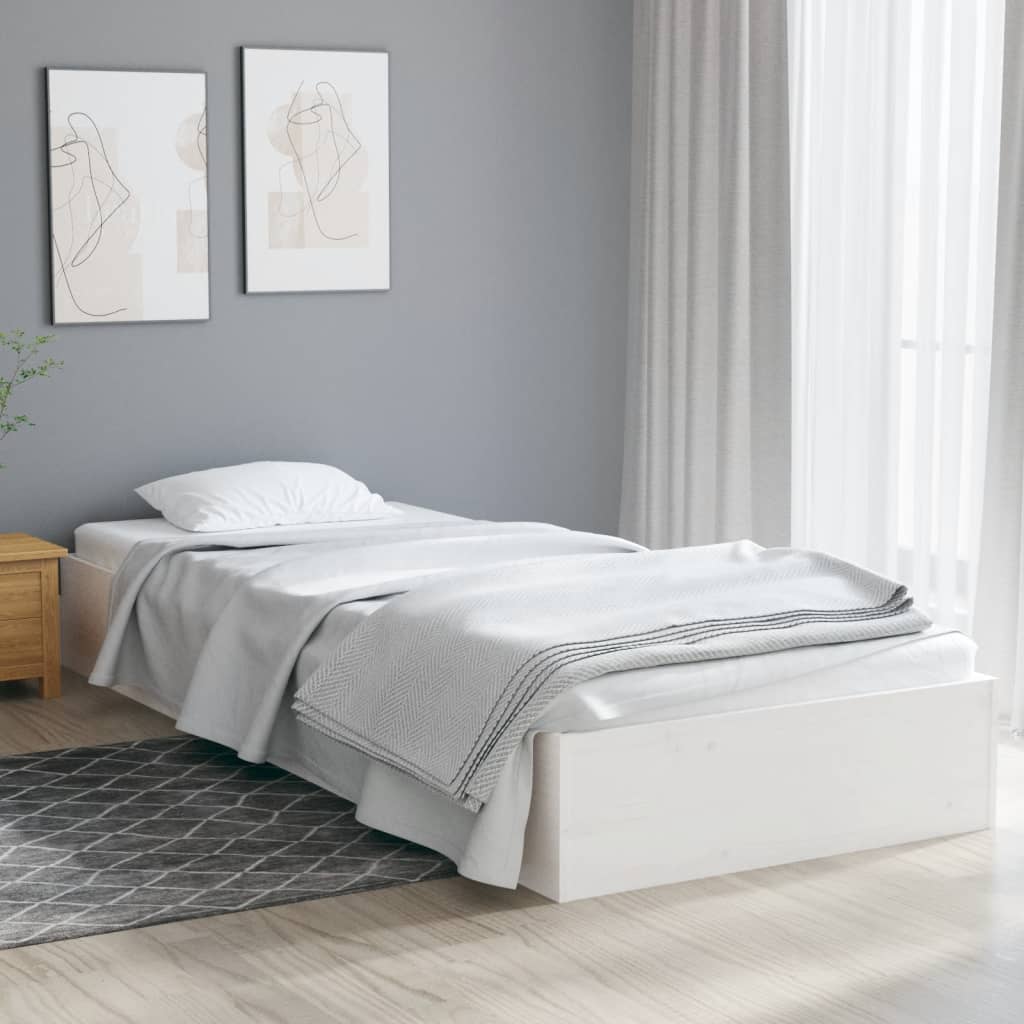 Bed Frame Without Mattress Solid Wood Single Single