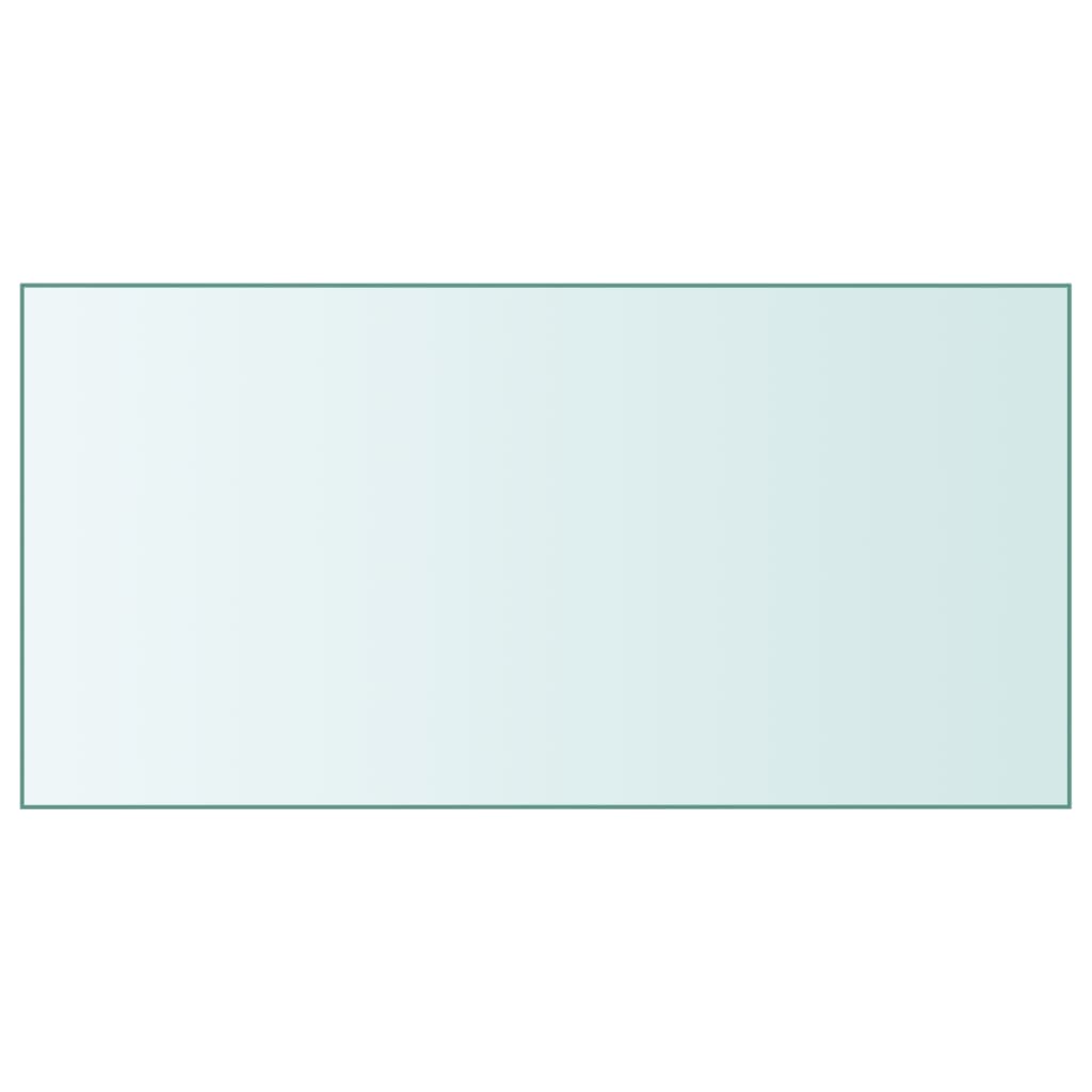 Table Top Black 6 Mm Tempered Glass With Marble Design