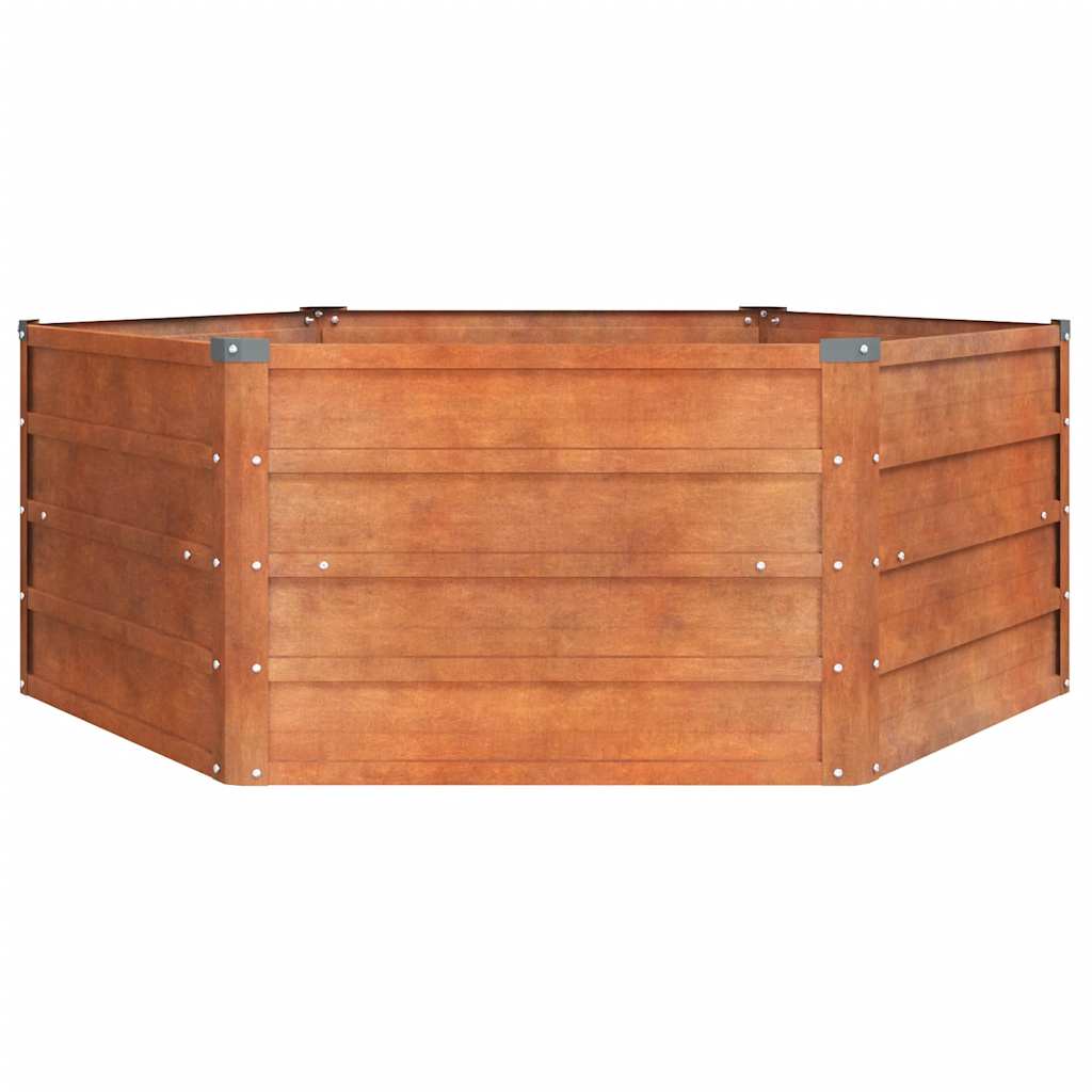 Garden Raised Bed Rusty Corten Steel