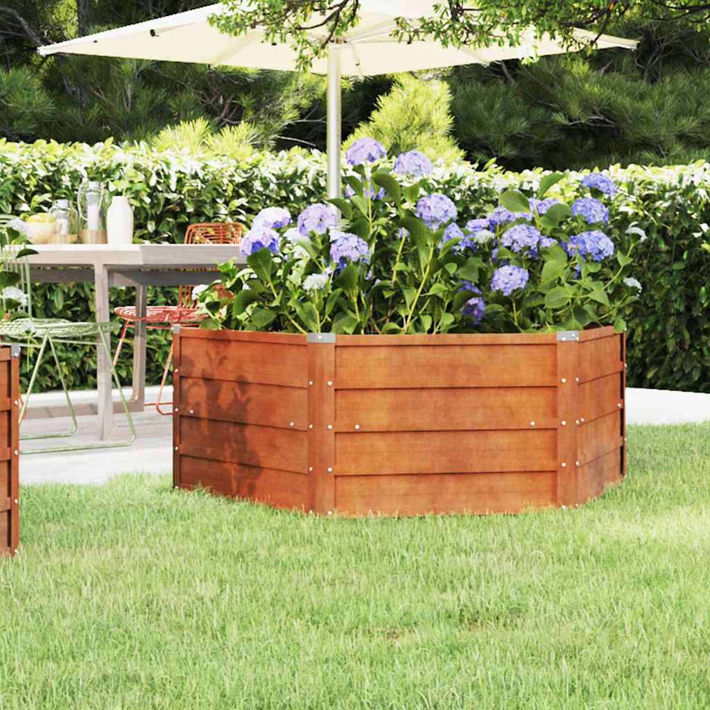 Garden Raised Bed Rusty Corten Steel