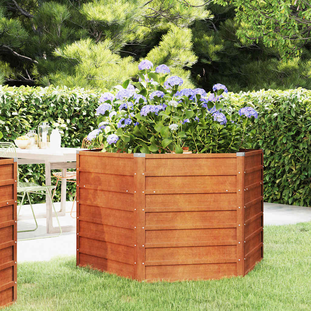 Garden Raised Bed Rusty Corten Steel